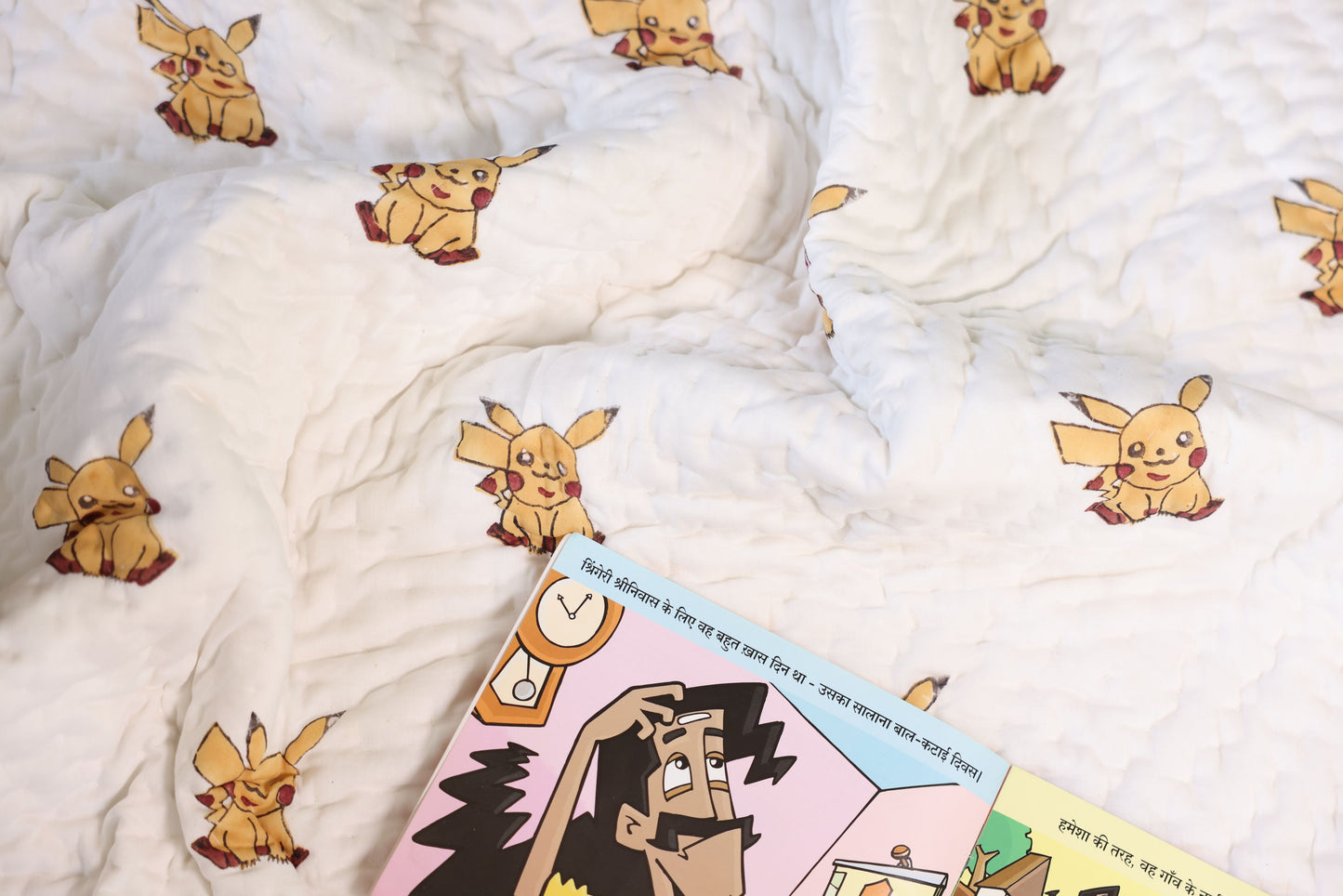 Baby AC Quilt- Pikachu Snuggle