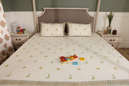 Chotu-Saurus Bedsheet