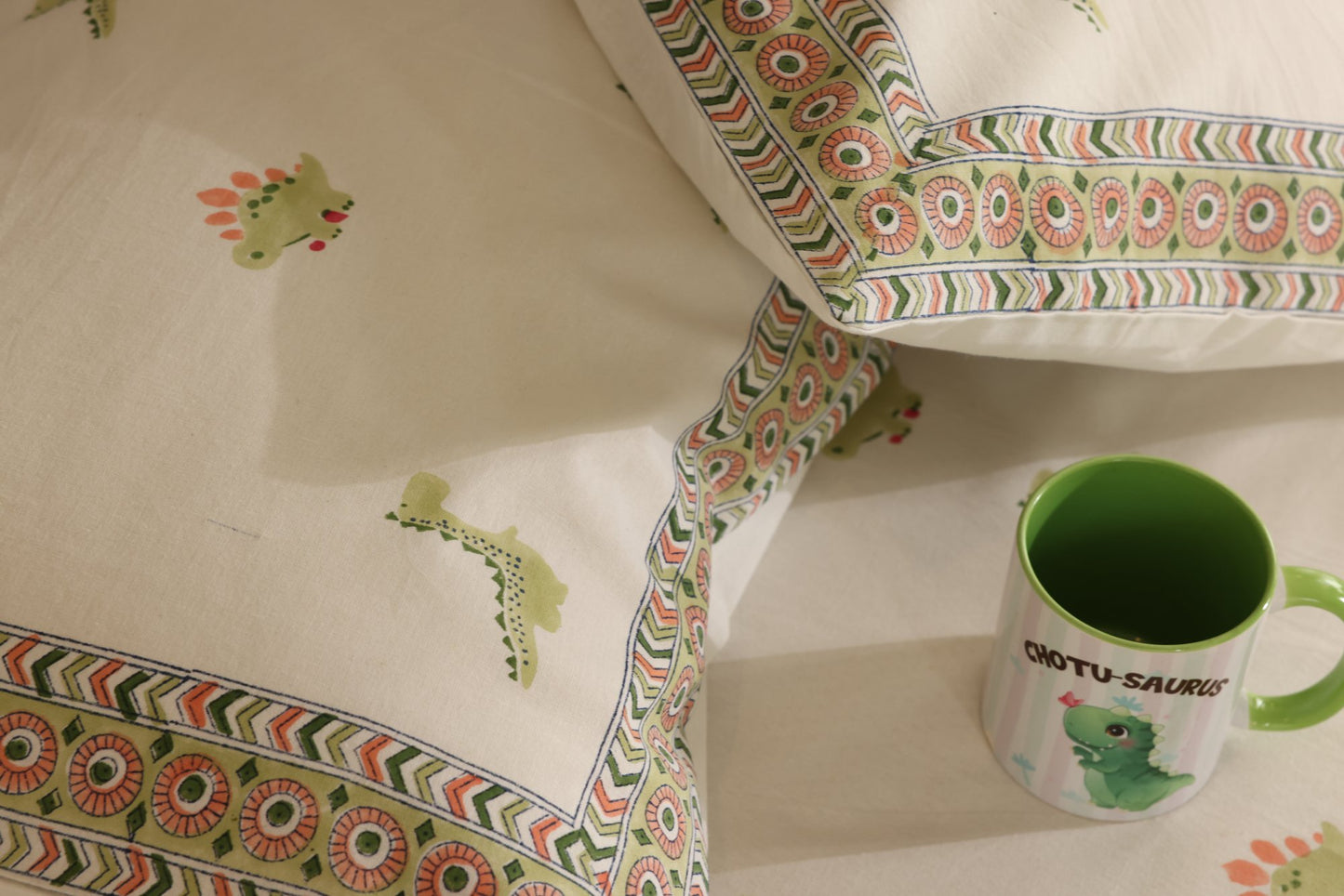 Chotu-Saurus Bedsheet
