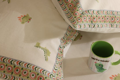 Chotu-Saurus Bedsheet