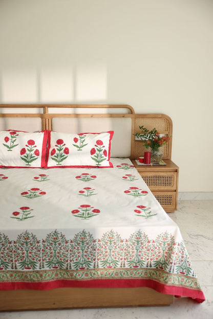 The Poppy Paradise Bedsheet