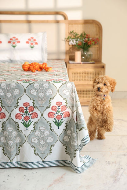 The Tangerine Twilight Bedsheet