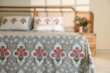The Tangerine Twilight Bedsheet