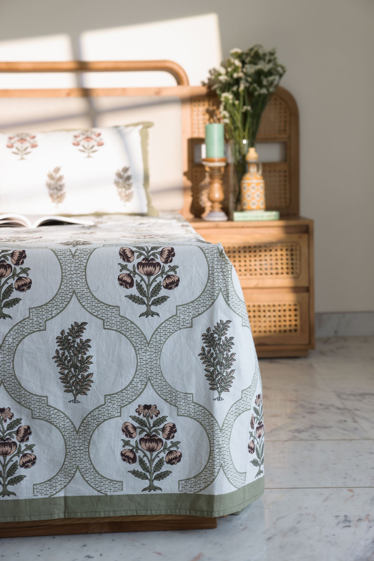 The Olive Heaven Bedsheet