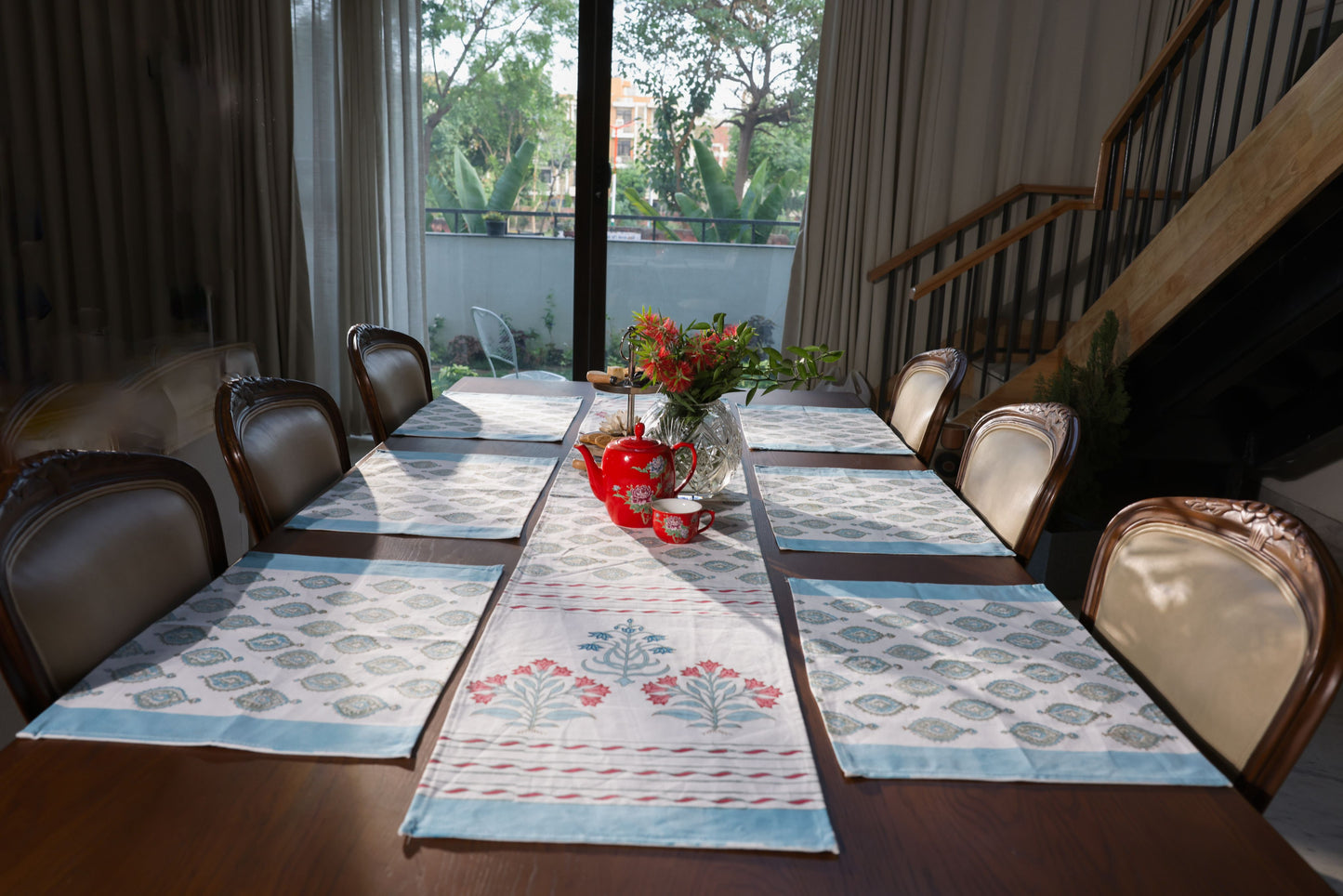 Table Linen- The Aqua Allure