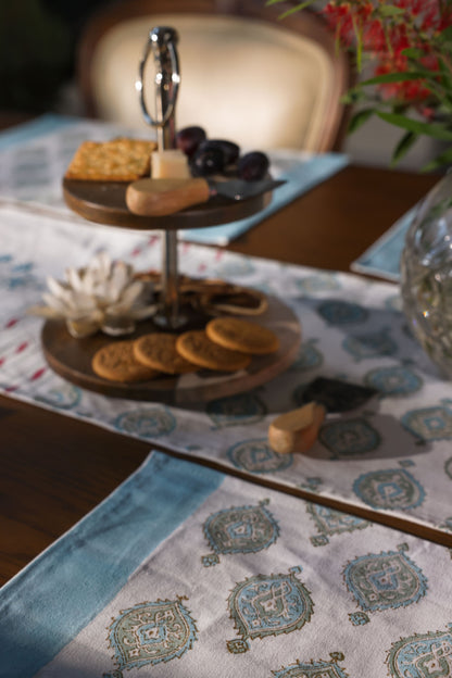 Table Linen- The Aqua Allure