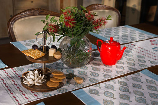 Table Linen- The Aqua Allure