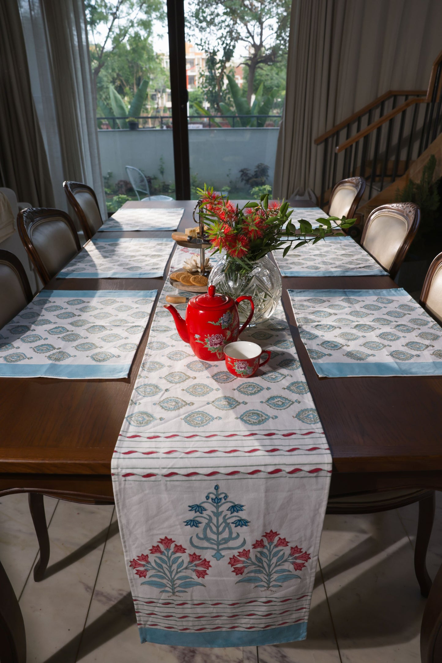 Table Linen- The Aqua Allure