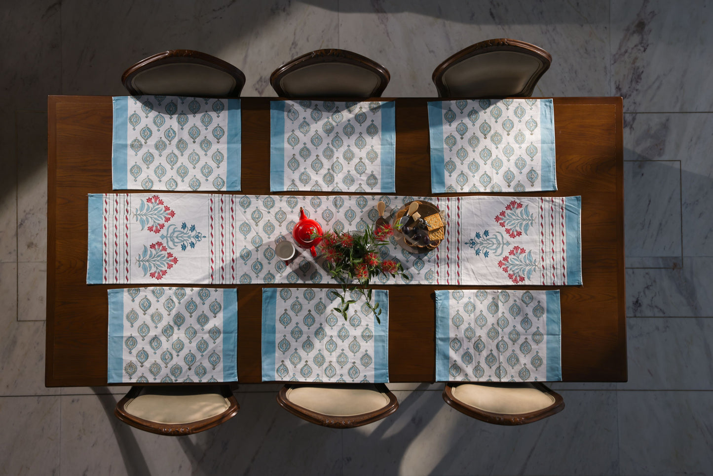 Table Linen- The Aqua Allure