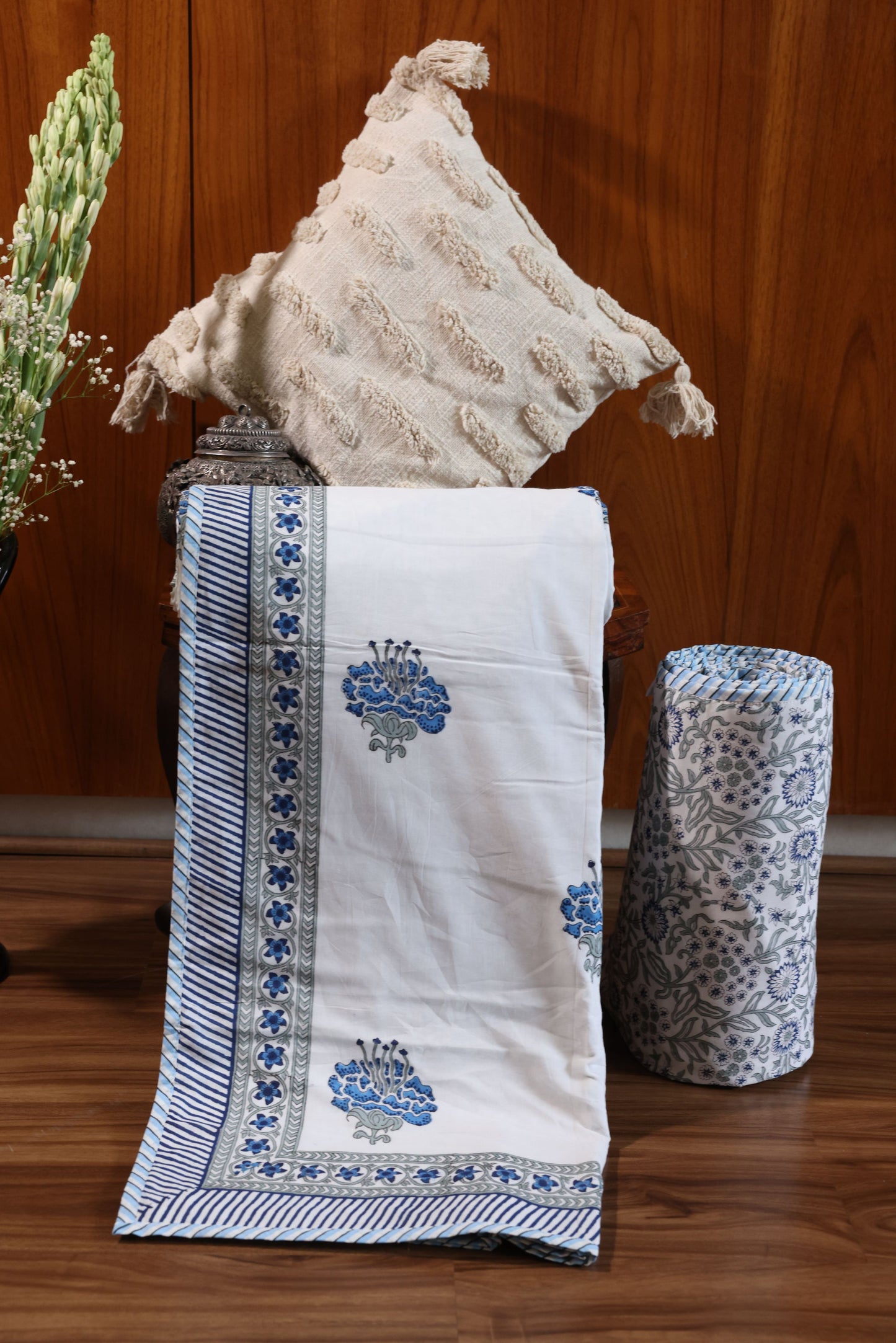 Single Bed Dohar Set-Coastal Charm