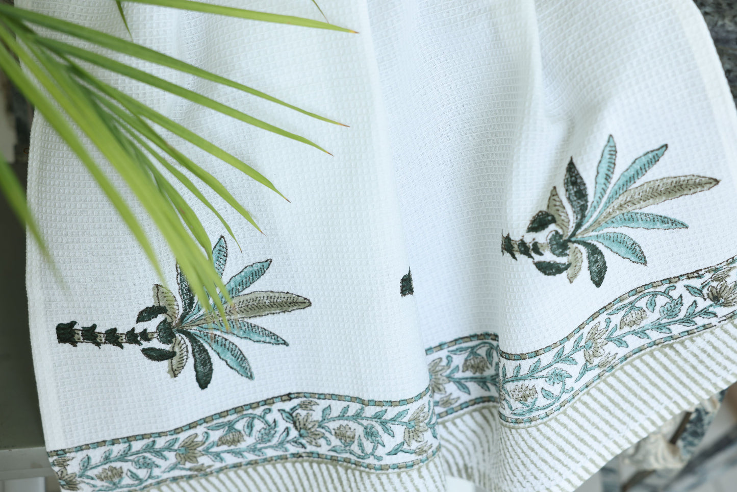 Towel Set- Palm Print
