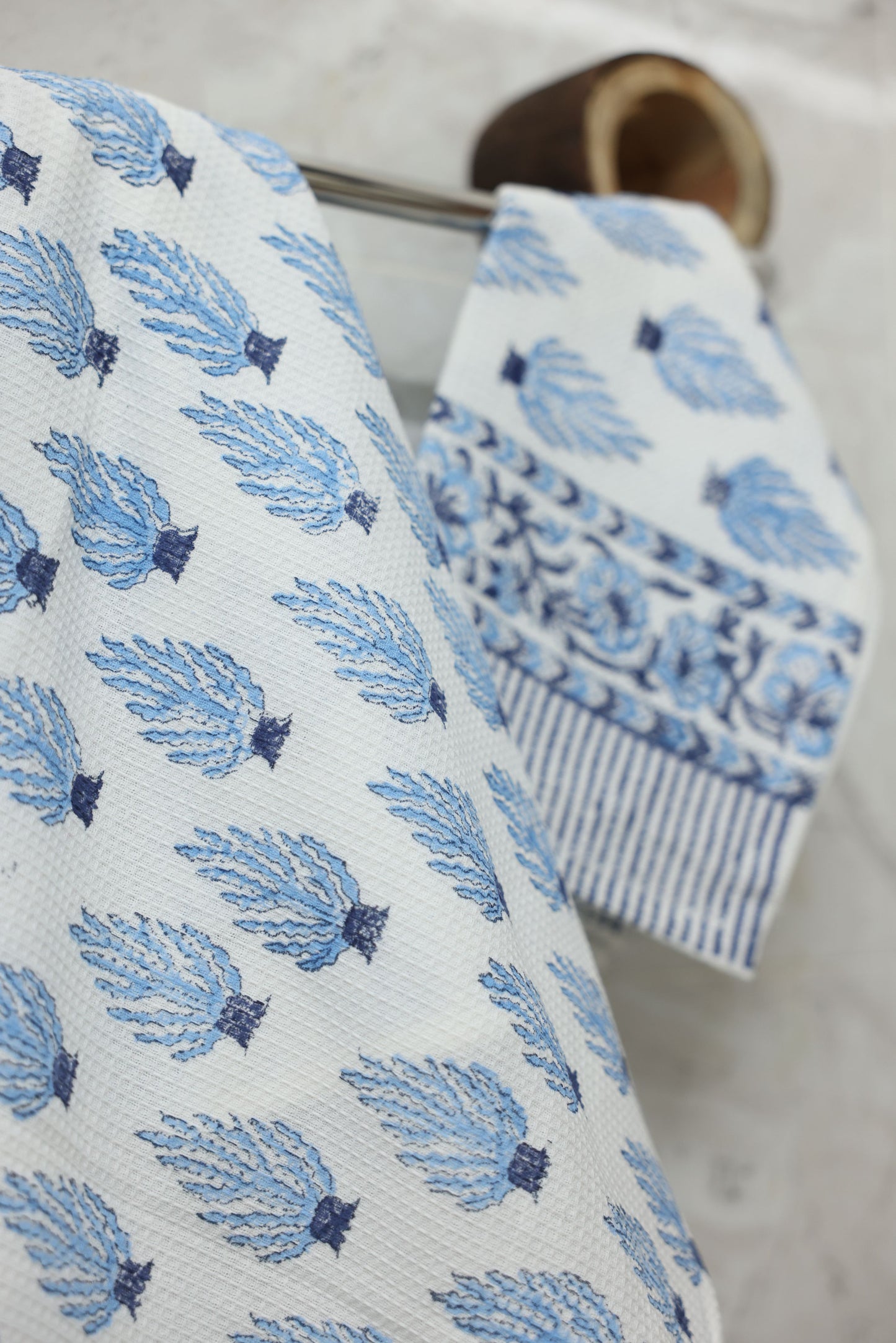Towel Set- The Blue Leaf