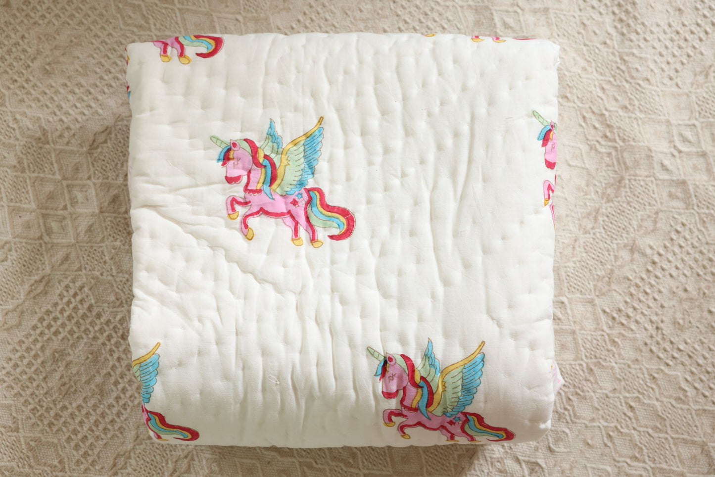 Baby AC Quilt- Magical Unicorn