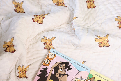 Baby AC Quilt- Pikachu Snuggle