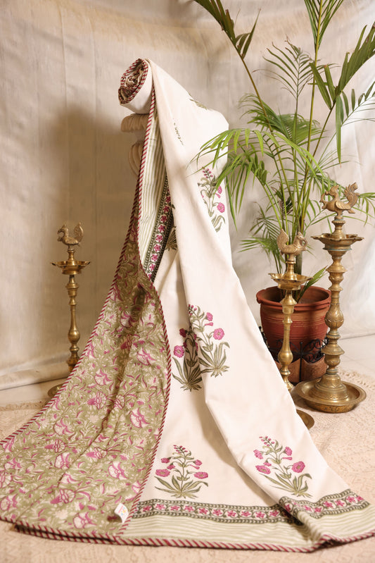 Double Bed Dohar- Classic Charm