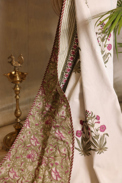 Double Bed Dohar- Classic Charm
