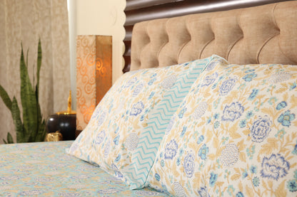 The Blue Harmony Bedsheet