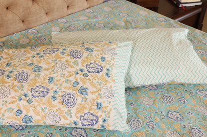 The Blue Harmony Bedsheet