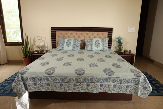 The Indigo Delight Bedsheet