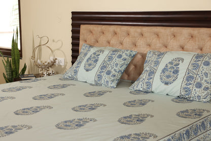 The Indigo Delight Bedsheet