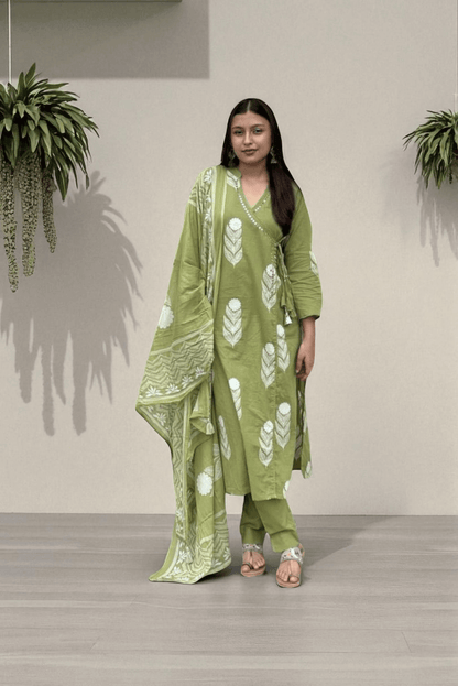 Green 3 Piece Suit