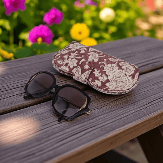 Sunglass Case- Brown
