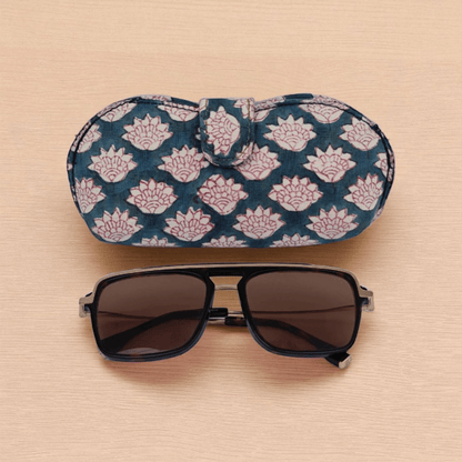 Sunglass Case- Blue