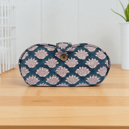 Sunglass Case- Blue
