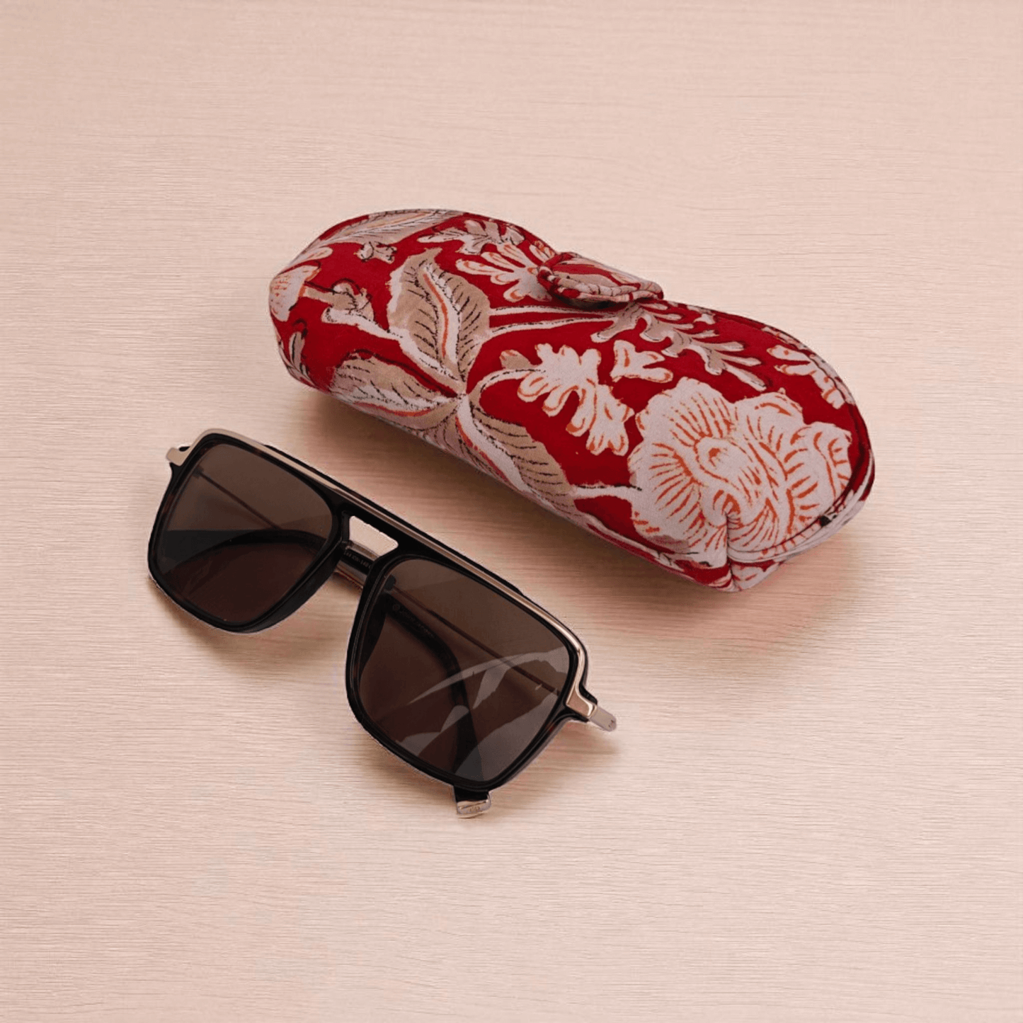 Sunglass Case- Red