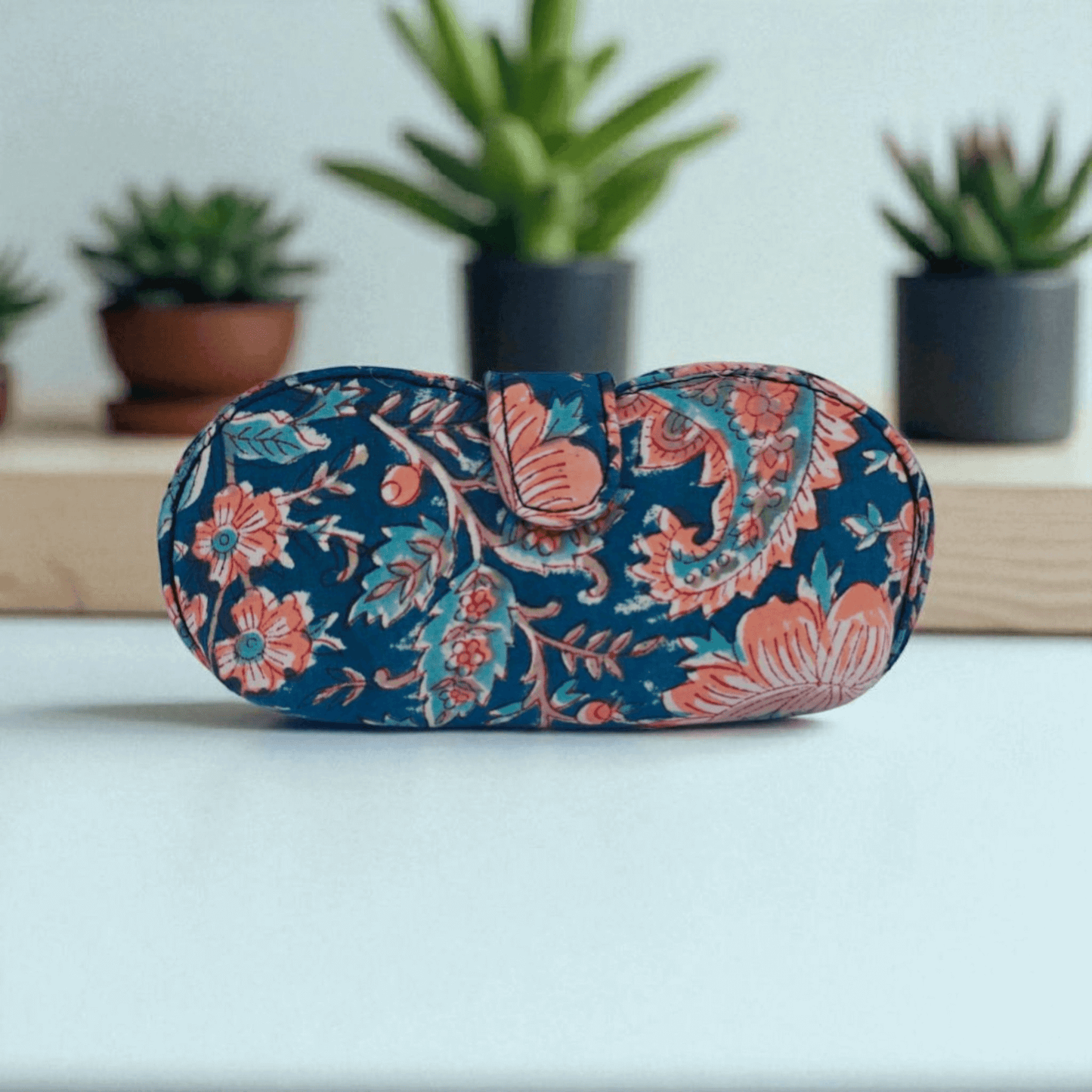 Sunglass Case- Blue