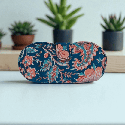 Sunglass Case- Blue