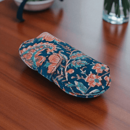 Sunglass Case- Blue