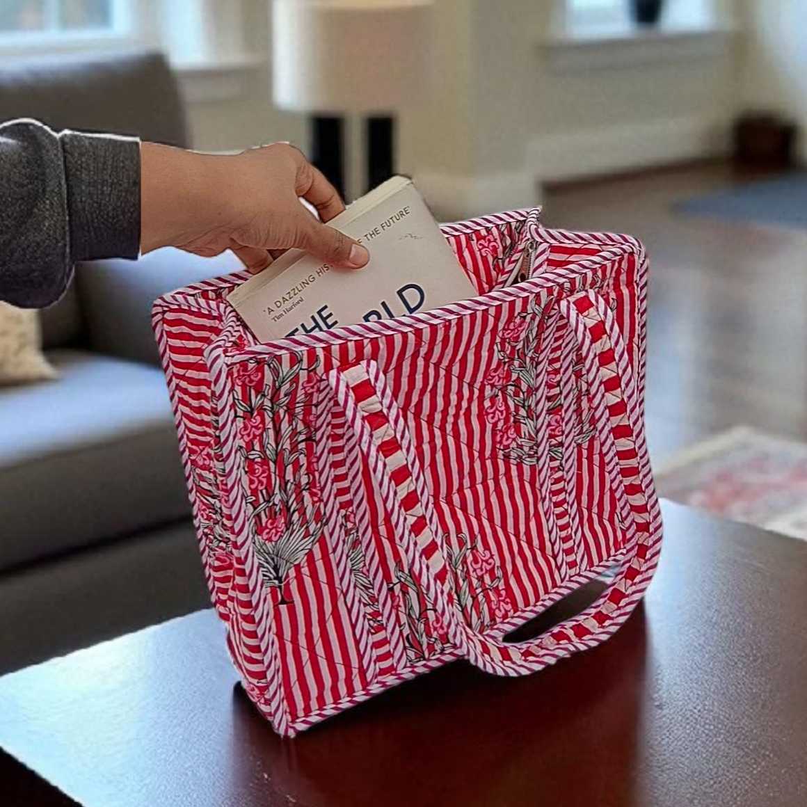 Tote Bag- Red