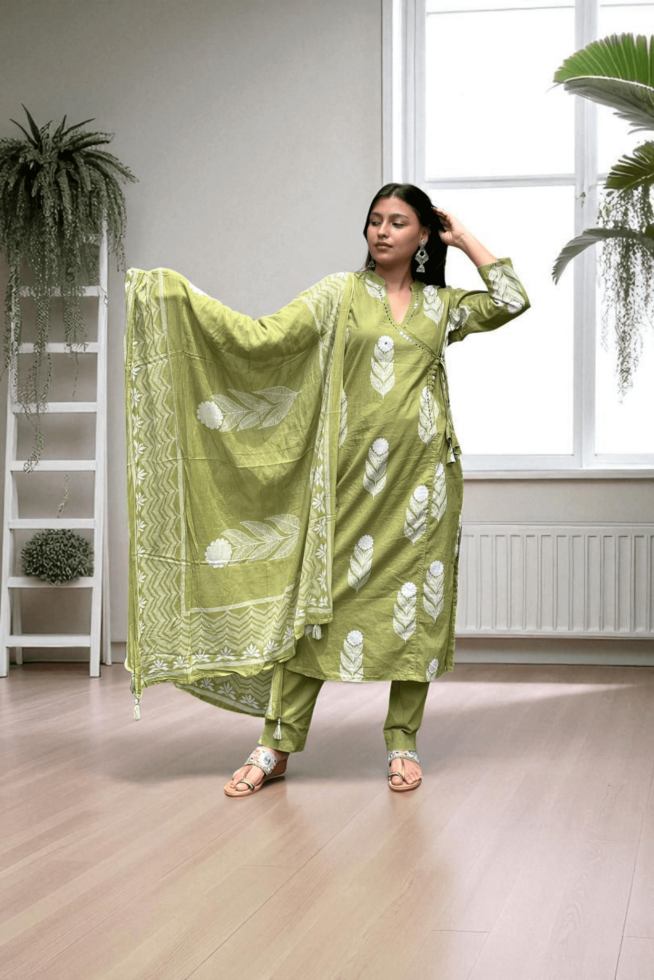 Green 3 Piece Suit