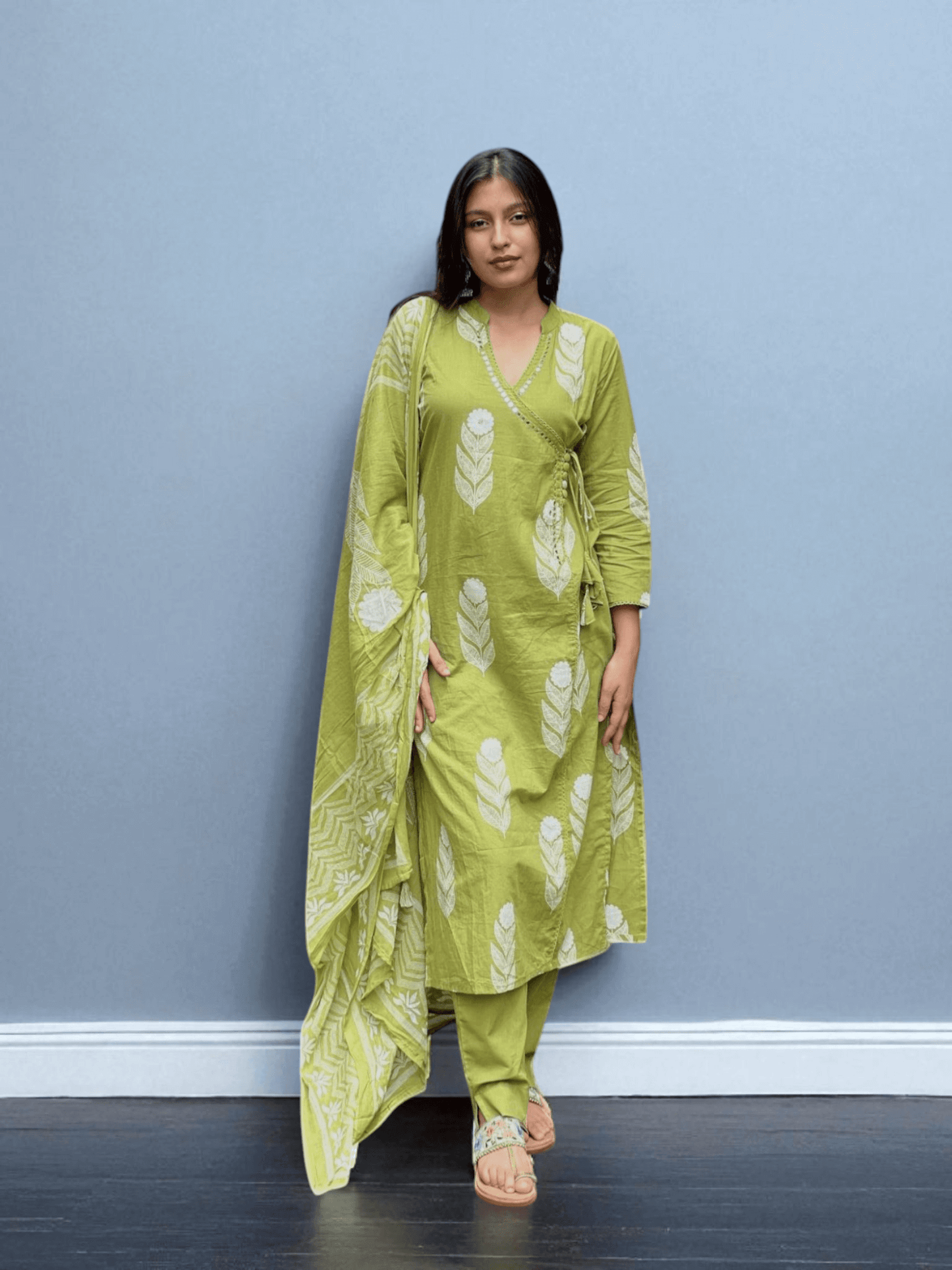 Green 3 Piece Suit