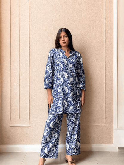Blue Co-ord Set