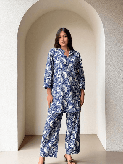 Blue Co-ord Set