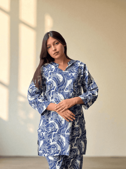 Blue Co-ord Set