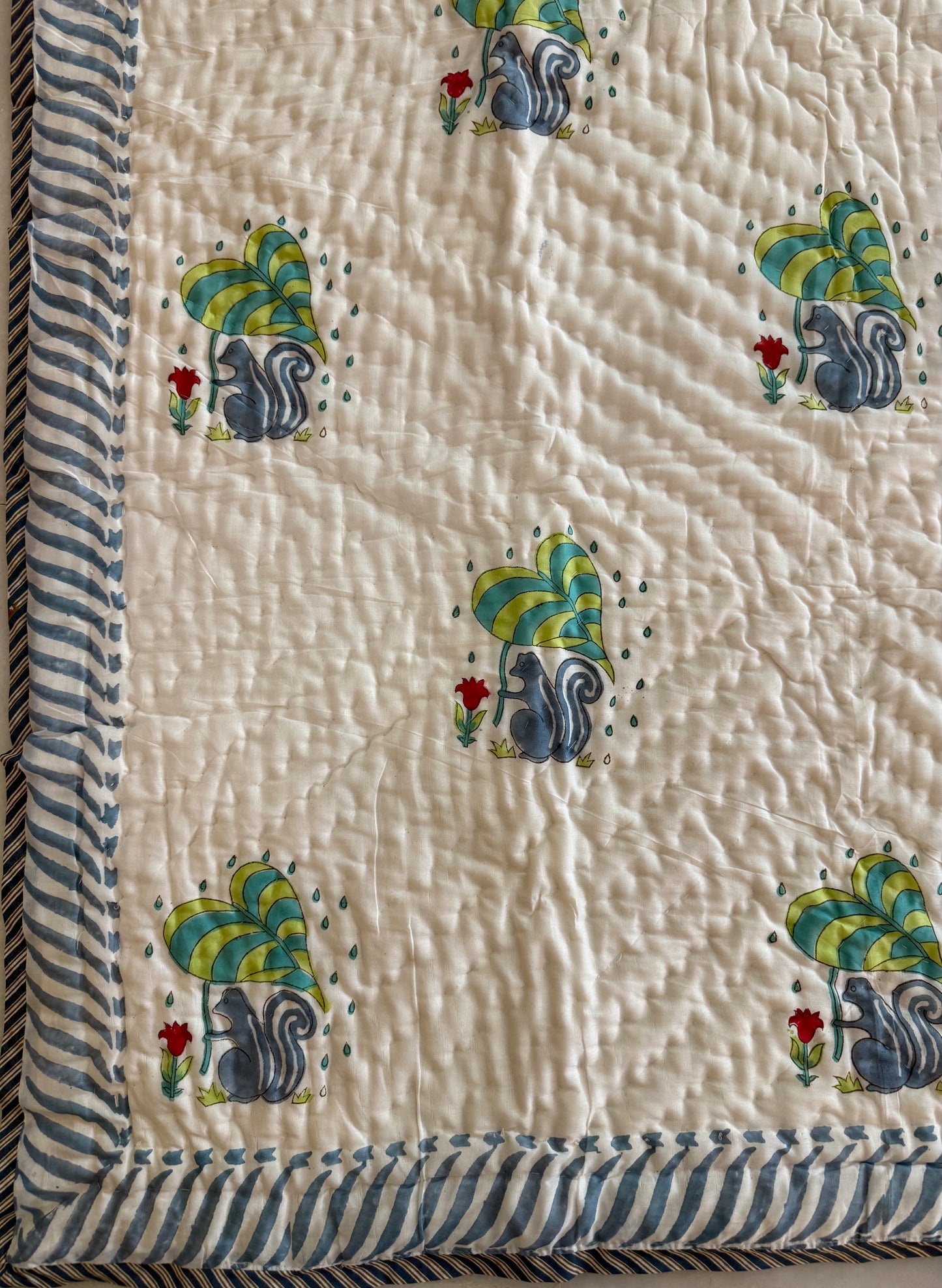 Baby AC Quilt- The Witty Squirrel