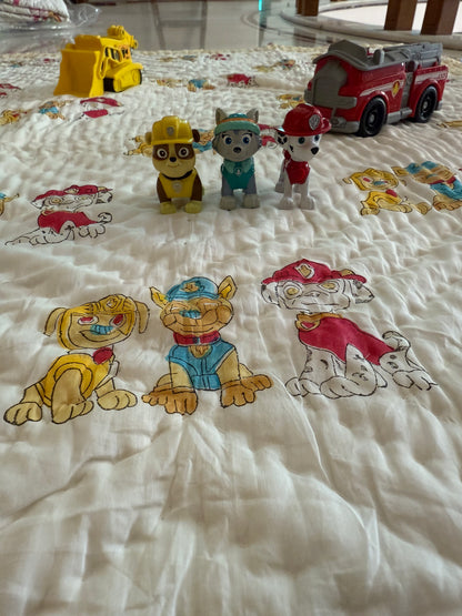 Baby AC Quilt- The Paw Patrol