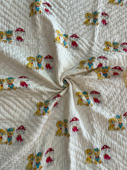 Baby AC Quilt- The Paw Patrol