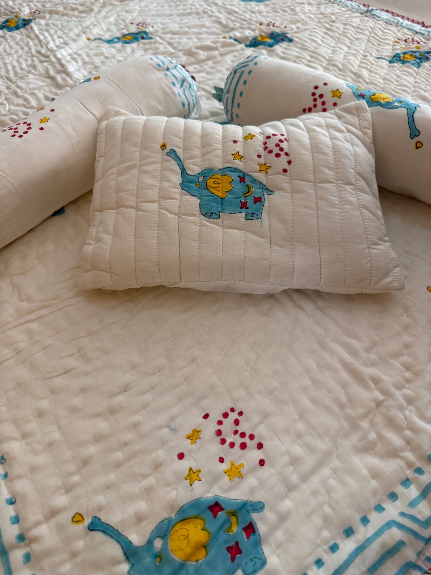 Baby Crib Set - Turquoise