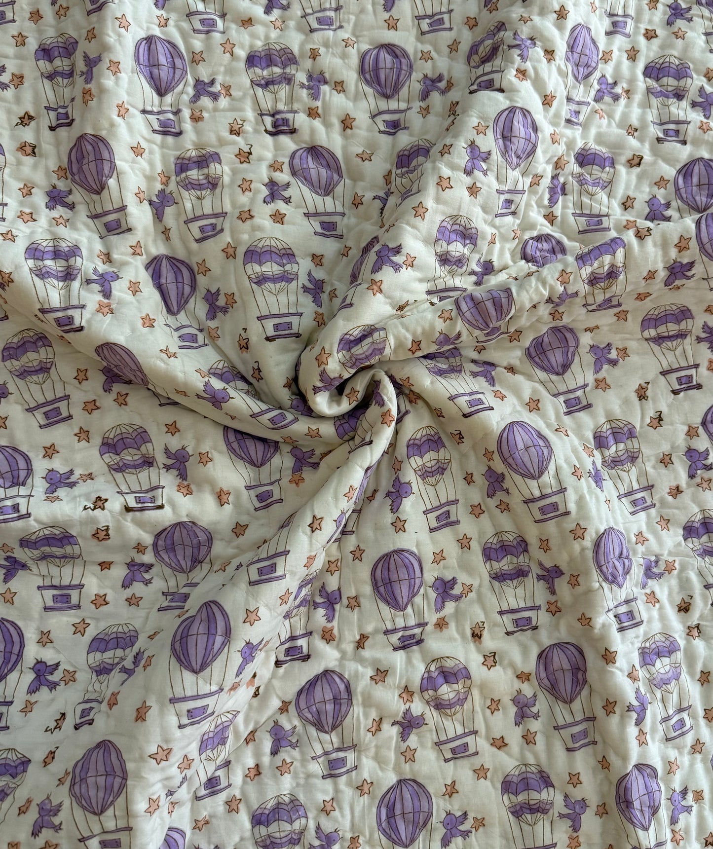 Baby Crib Set - Purple