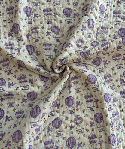 Baby Crib Set - Purple