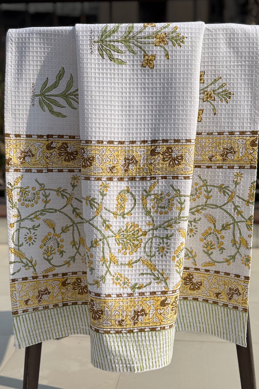 Bath Towel- Yellow Green