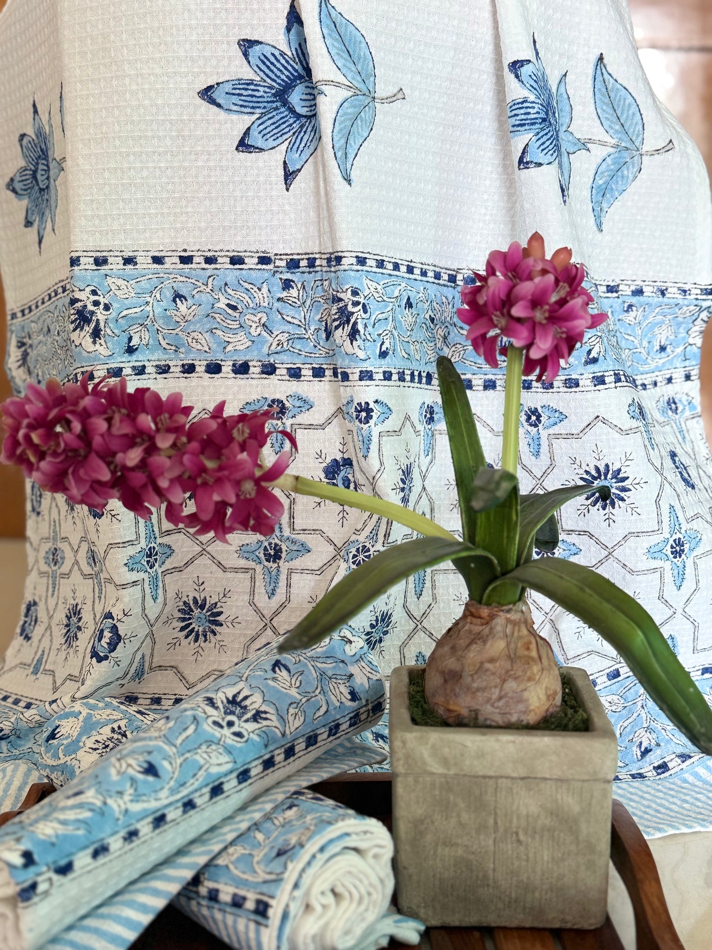 Towel Set- Blue