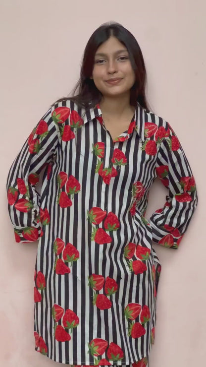 Strawberry Co-ord Set