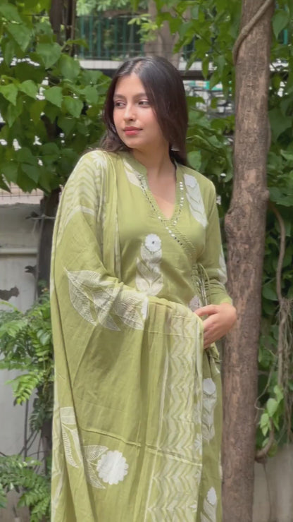 Green 3 Piece Suit